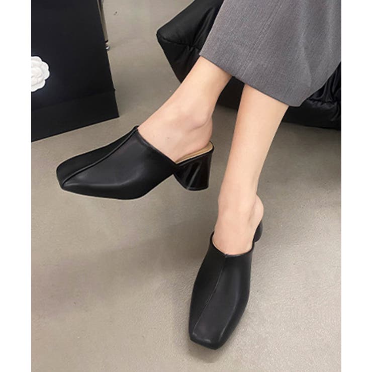 履きやすい チャンキーヒールパンプス 歩きやすい | SUNSHINE CLOSET | 詳細画像12 