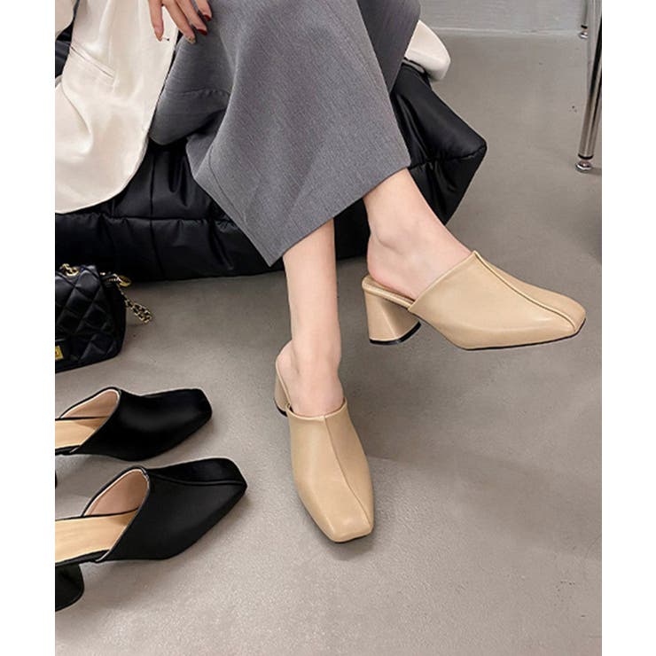 履きやすい チャンキーヒールパンプス 歩きやすい | SUNSHINE CLOSET | 詳細画像15 