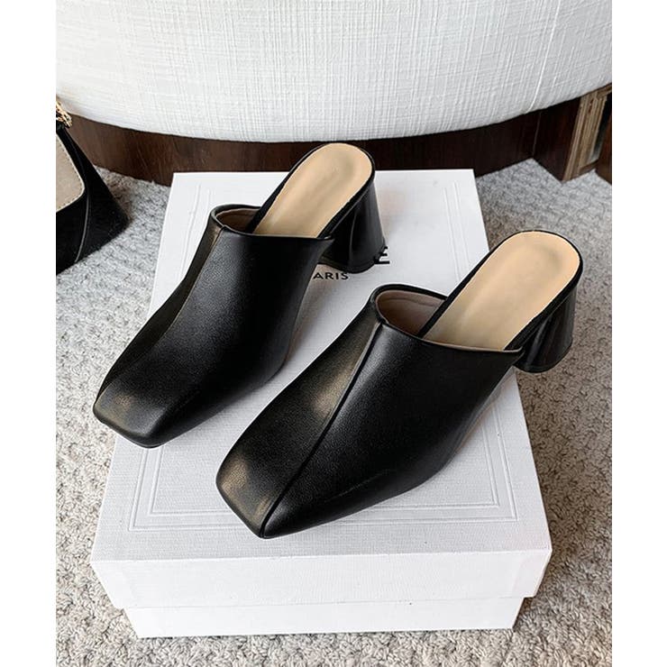 履きやすい チャンキーヒールパンプス 歩きやすい | SUNSHINE CLOSET | 詳細画像21 