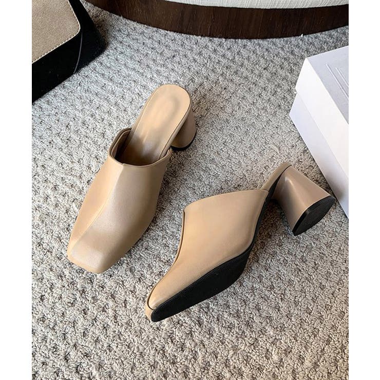 履きやすい チャンキーヒールパンプス 歩きやすい | SUNSHINE CLOSET | 詳細画像23 