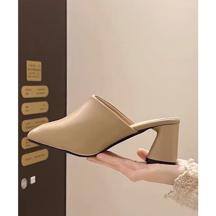 履きやすい チャンキーヒールパンプス 歩きやすい | SUNSHINE CLOSET | 詳細画像3 