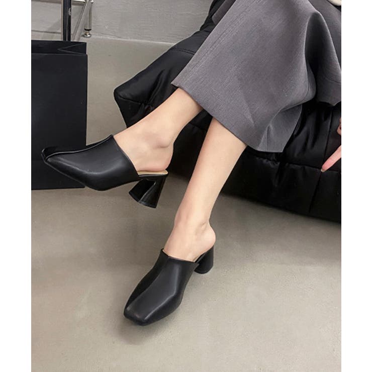 履きやすい チャンキーヒールパンプス 歩きやすい | SUNSHINE CLOSET | 詳細画像9 