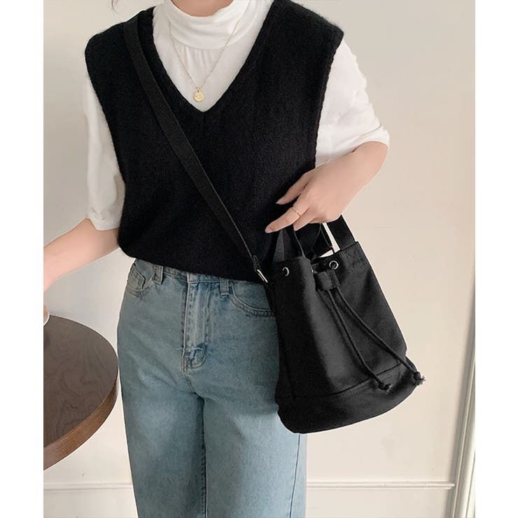 巾着 ショルダーバッグ レディース 軽量 | SUNSHINE CLOSET | 詳細画像1 