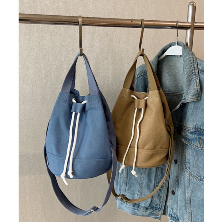 巾着 ショルダーバッグ レディース 軽量 | SUNSHINE CLOSET | 詳細画像19 