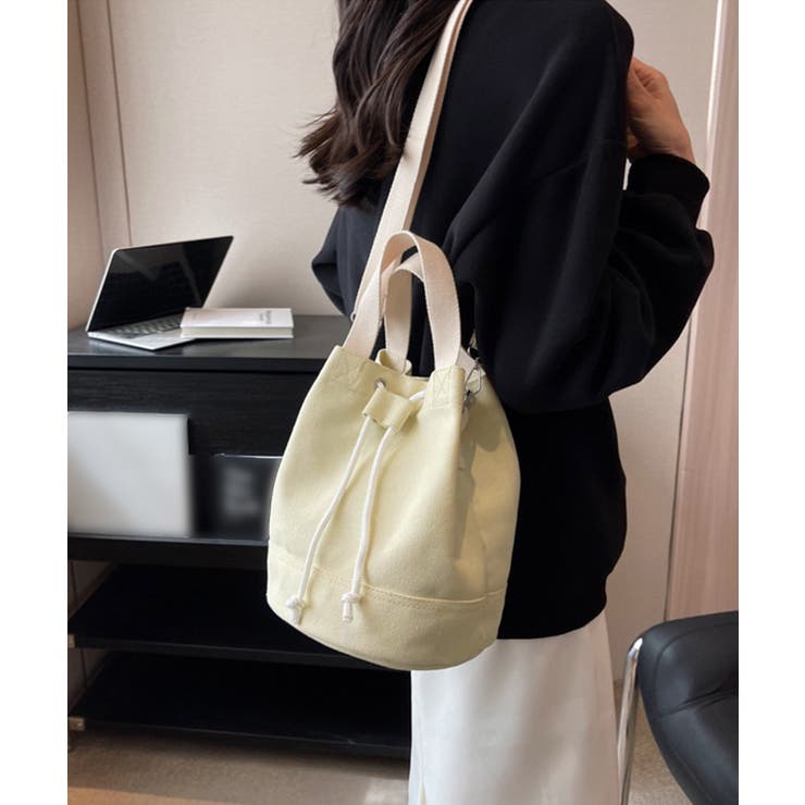 巾着 ショルダーバッグ レディース 軽量 | SUNSHINE CLOSET | 詳細画像8 