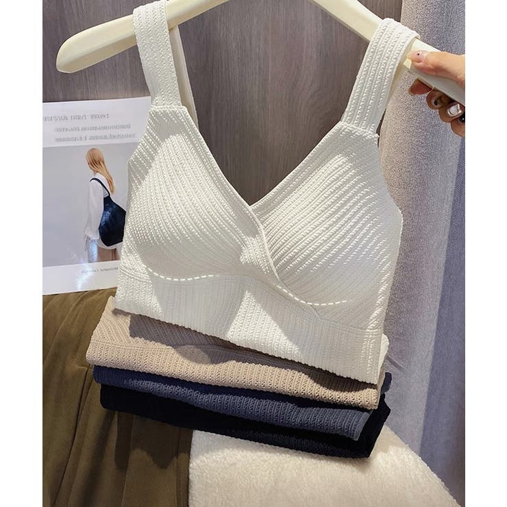 裏起毛キャミソールカップ付きタンクトップ | SUNSHINE CLOSET | 詳細画像15 