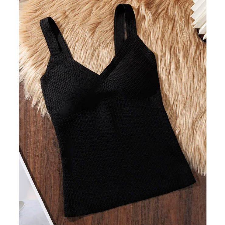 裏起毛キャミソールカップ付きタンクトップ | SUNSHINE CLOSET | 詳細画像16 