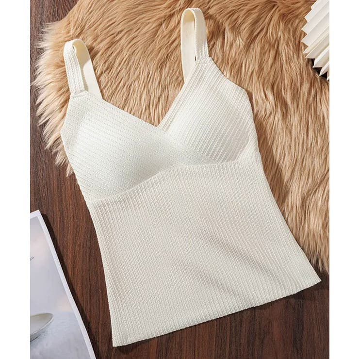 裏起毛キャミソールカップ付きタンクトップ | SUNSHINE CLOSET | 詳細画像17 