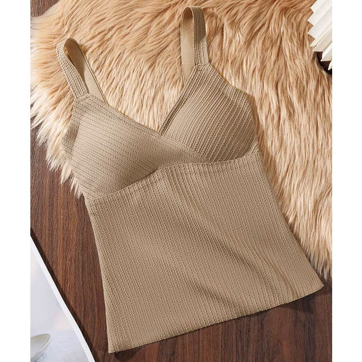 裏起毛キャミソールカップ付きタンクトップ | SUNSHINE CLOSET | 詳細画像18 