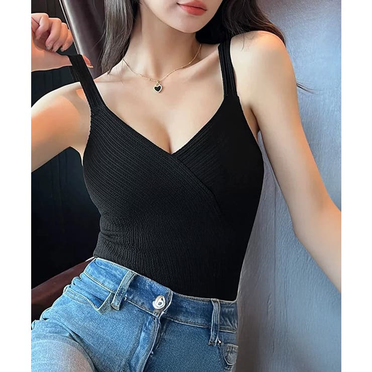 裏起毛キャミソールカップ付きタンクトップ | SUNSHINE CLOSET | 詳細画像7 