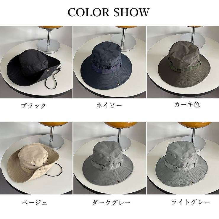 サファリハット レディース バケツハット | SUNSHINE CLOSET | 詳細画像2 