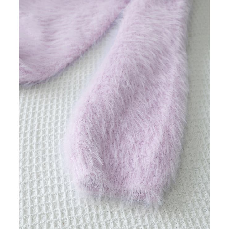 ショート丈 シャギーニットトップス韓国風 | SUNSHINE CLOSET | 詳細画像33 