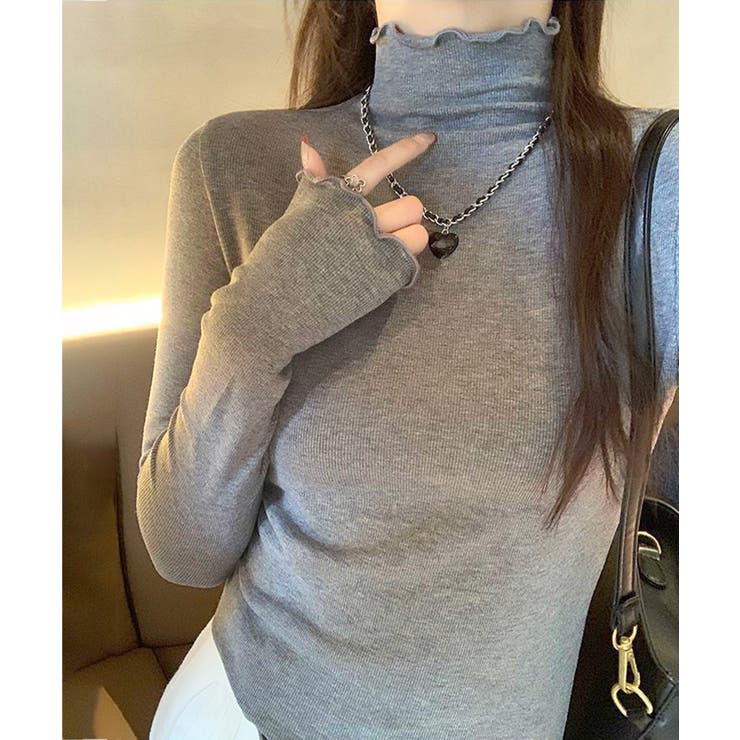 メロウフリル ニットトップス レディース | SUNSHINE CLOSET | 詳細画像14 