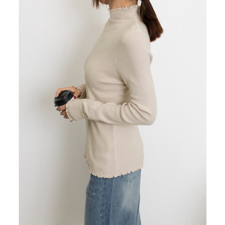 メロウフリル ニットトップス レディース | SUNSHINE CLOSET | 詳細画像17 