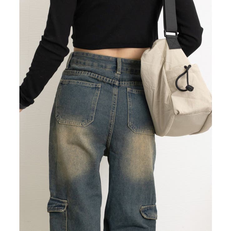 ウォッシュデニムカーゴパンツ レディース | SUNSHINE CLOSET | 詳細画像21 