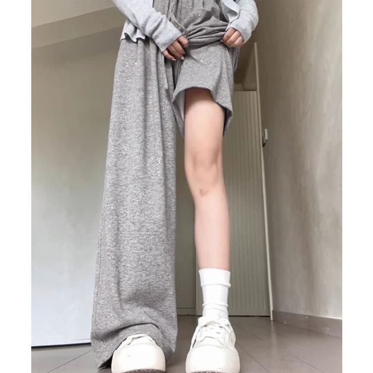 ウエストゴムワイドパンツ レディース イージーパンツ楽ちん | SUNSHINE CLOSET | 詳細画像10 