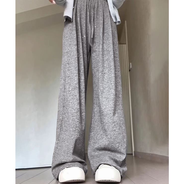 ウエストゴムワイドパンツ レディース イージーパンツ楽ちん | SUNSHINE CLOSET | 詳細画像9 