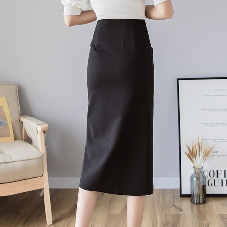 タイトスカート 膝丈 ウエストリボン韓国 | SUNSHINE CLOSET | 詳細画像5 