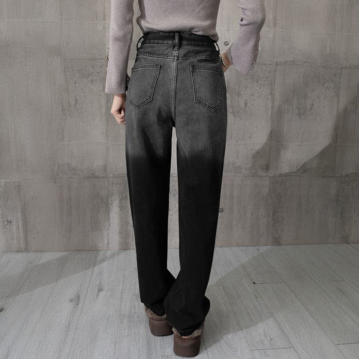 ハイウエスト デニム ワイドパンツ 韓国 | SUNSHINE CLOSET | 詳細画像42 