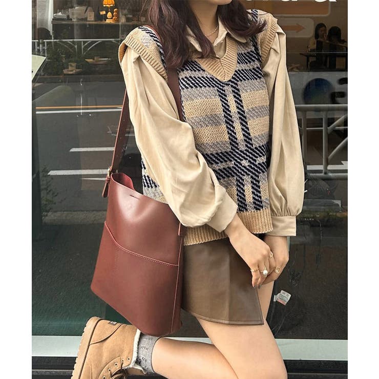 ニットベスト レディース ニットジレ秋冬 | SUNSHINE CLOSET | 詳細画像21 