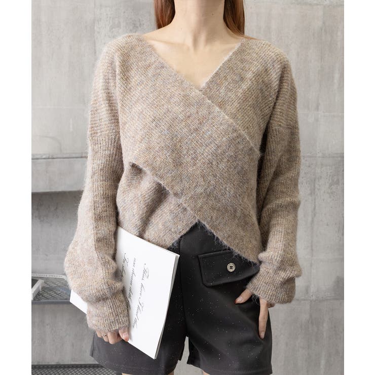 カシュクール ニットトップス レディース | SUNSHINE CLOSET | 詳細画像17 