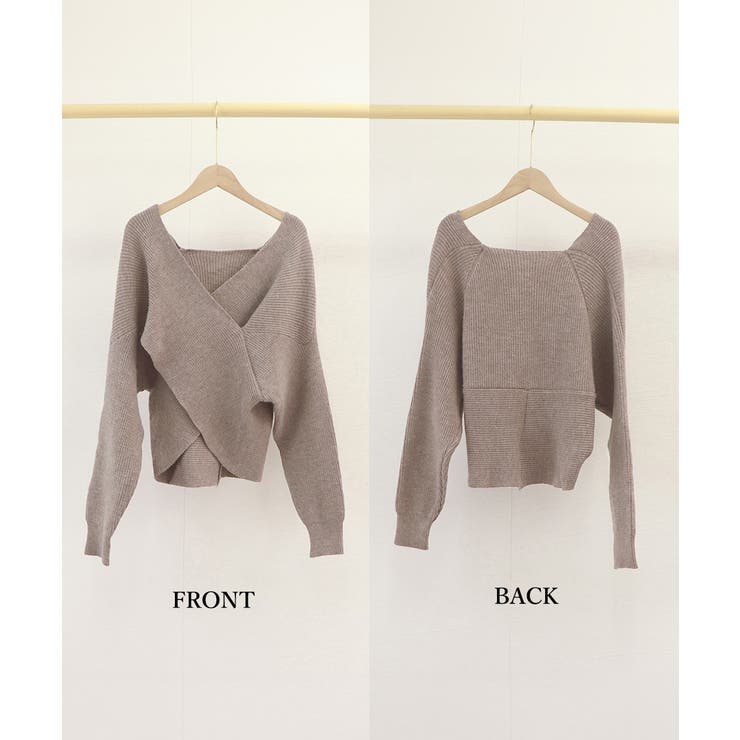 カシュクール ニットトップス レディース | SUNSHINE CLOSET | 詳細画像22 