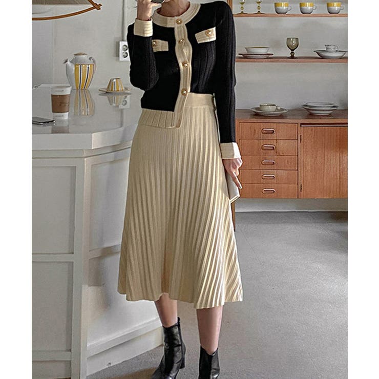 ニットセットアップ レディース 韓国風 | SUNSHINE CLOSET | 詳細画像1 