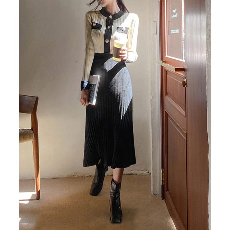 ニットセットアップ レディース 韓国風 | SUNSHINE CLOSET | 詳細画像6 