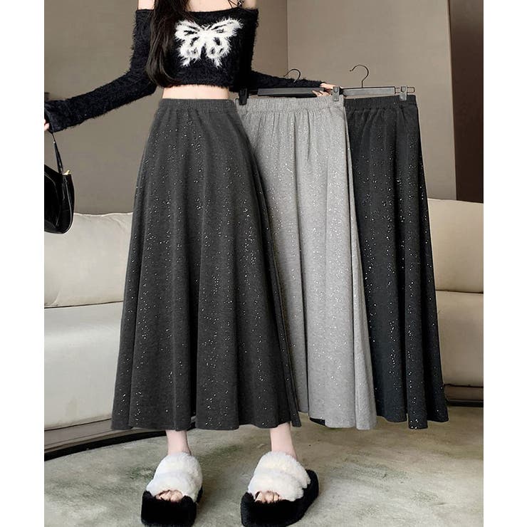 ラメ入りロングスカート キラキラスカート | SUNSHINE CLOSET | 詳細画像14 