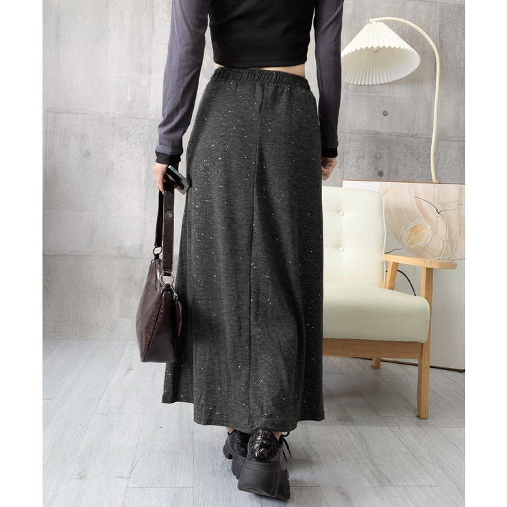 ラメ入りロングスカート キラキラスカート | SUNSHINE CLOSET | 詳細画像19 
