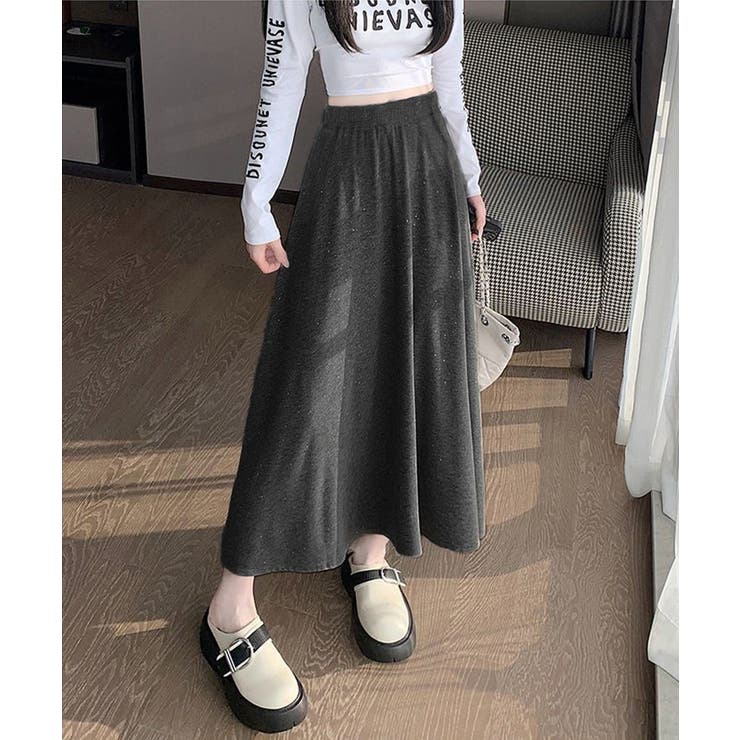 ラメ入りロングスカート キラキラスカート | SUNSHINE CLOSET | 詳細画像2 