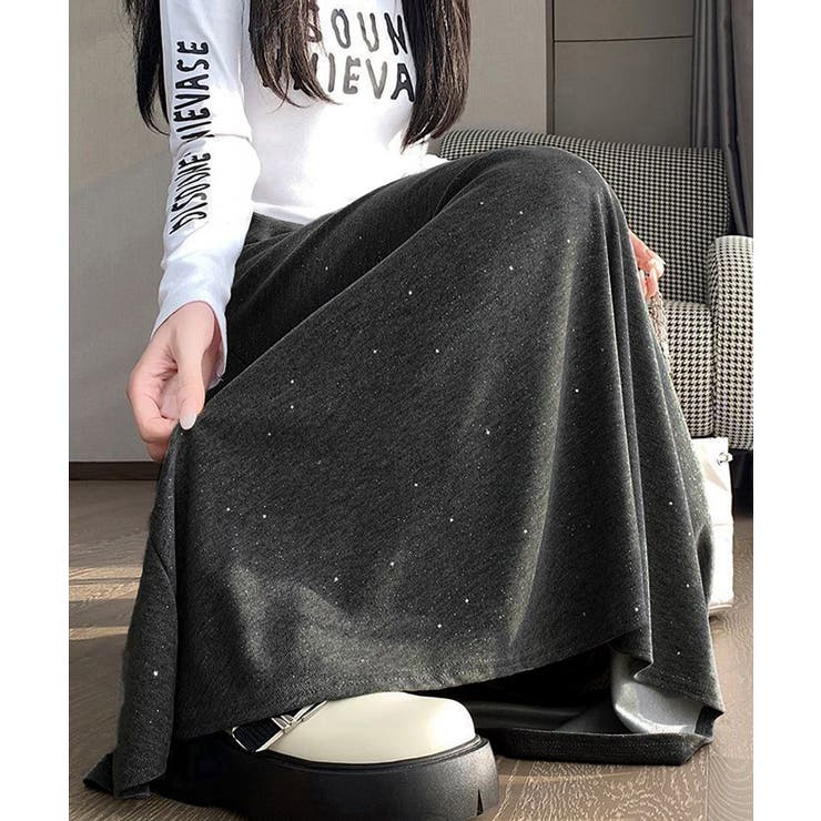 ラメ入りロングスカート キラキラスカート | SUNSHINE CLOSET | 詳細画像4 