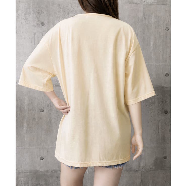 レディース オーバーサイズカットソー 体型カバーロングTシャツ | SUNSHINE CLOSET | 詳細画像23 