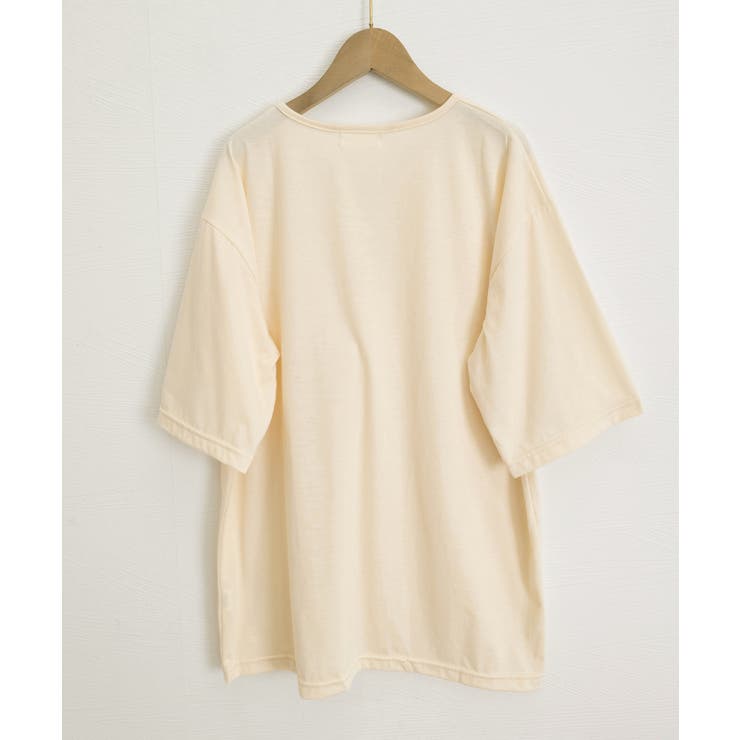 レディース オーバーサイズカットソー 体型カバーロングTシャツ | SUNSHINE CLOSET | 詳細画像25 