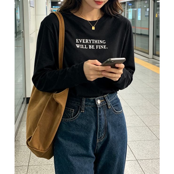 シンプル 英字ロゴ オーバーサイズtシャツ | SUNSHINE CLOSET | 詳細画像11 