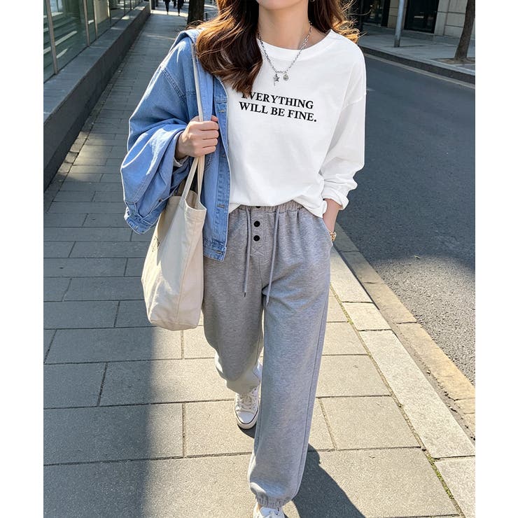 シンプル 英字ロゴ オーバーサイズtシャツ | SUNSHINE CLOSET | 詳細画像2 