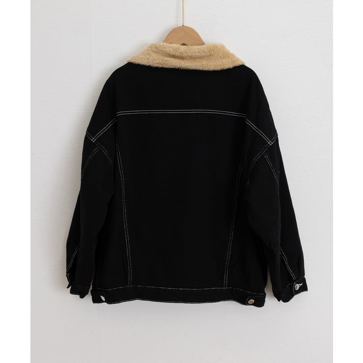 裏ファーデニムジャケットステッチブルゾン | SUNSHINE CLOSET | 詳細画像20 