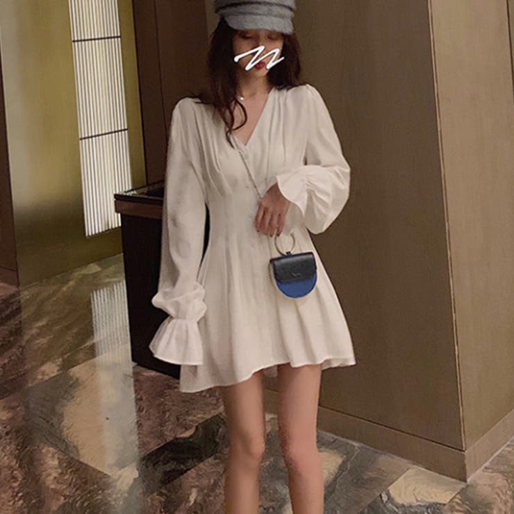 シャツワンピース白長袖ミニワンピース 品番 Agcw Angelcloset エンジェルクローゼット のレディースファッション通販 Shoplist ショップリスト