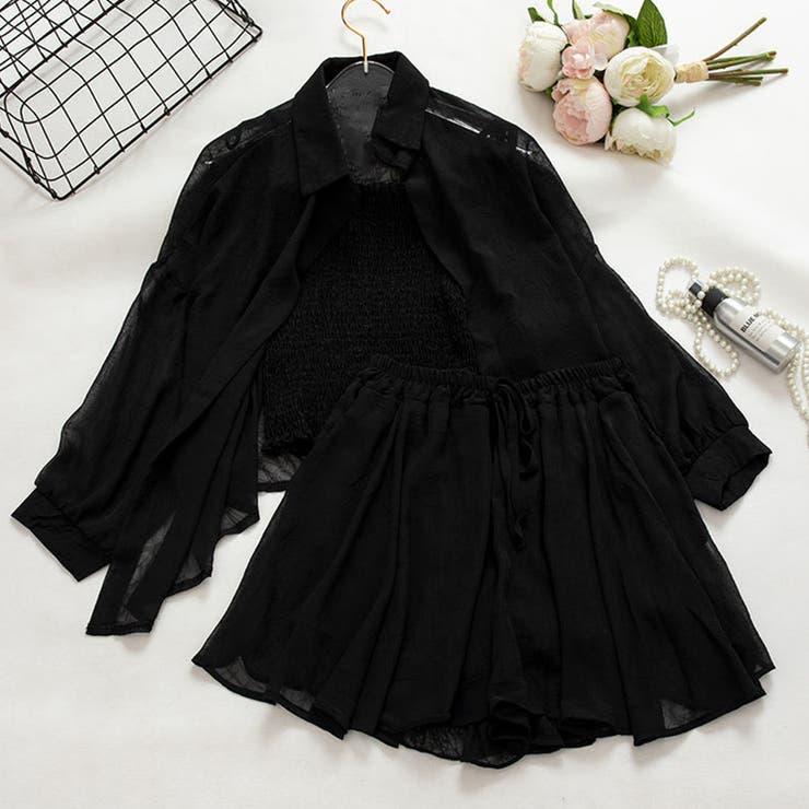 【アンミカ】レディース服3点セット おまとめ セットアップ レディース夏服 3点セット[品番：AGCW0003188