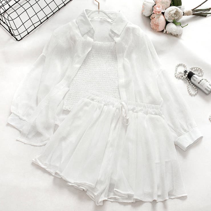 【アンミカ】レディース服3点セット おまとめ セットアップ レディース夏服 3点セット[品番:AGCW0003188