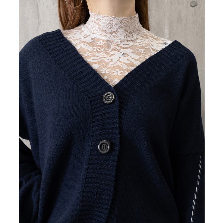 付け襟 花柄レース インナートップス韓国 | SUNSHINE CLOSET | 詳細画像12 