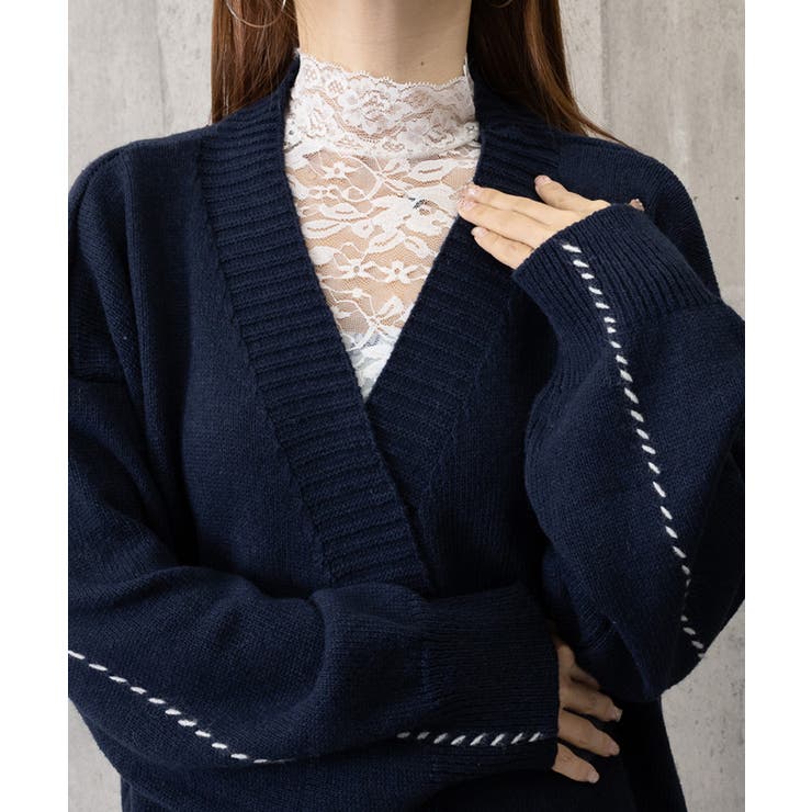 付け襟 花柄レース インナートップス韓国 | SUNSHINE CLOSET | 詳細画像13 