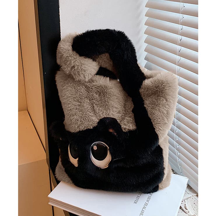 ファートートバッグ ふわふわ 猫柄鞄秋冬 | SUNSHINE CLOSET | 詳細画像14 