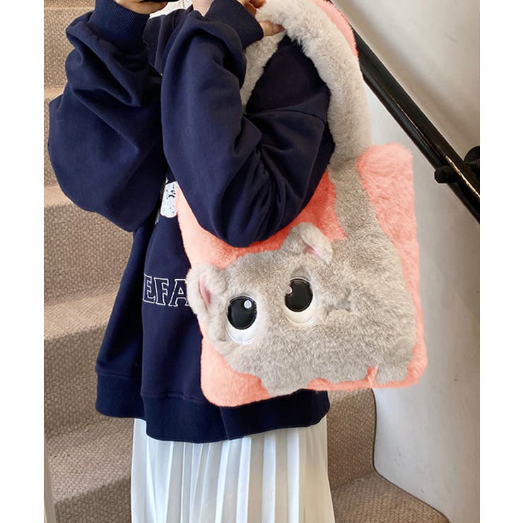 ファートートバッグ ふわふわ 猫柄鞄秋冬 | SUNSHINE CLOSET | 詳細画像19 