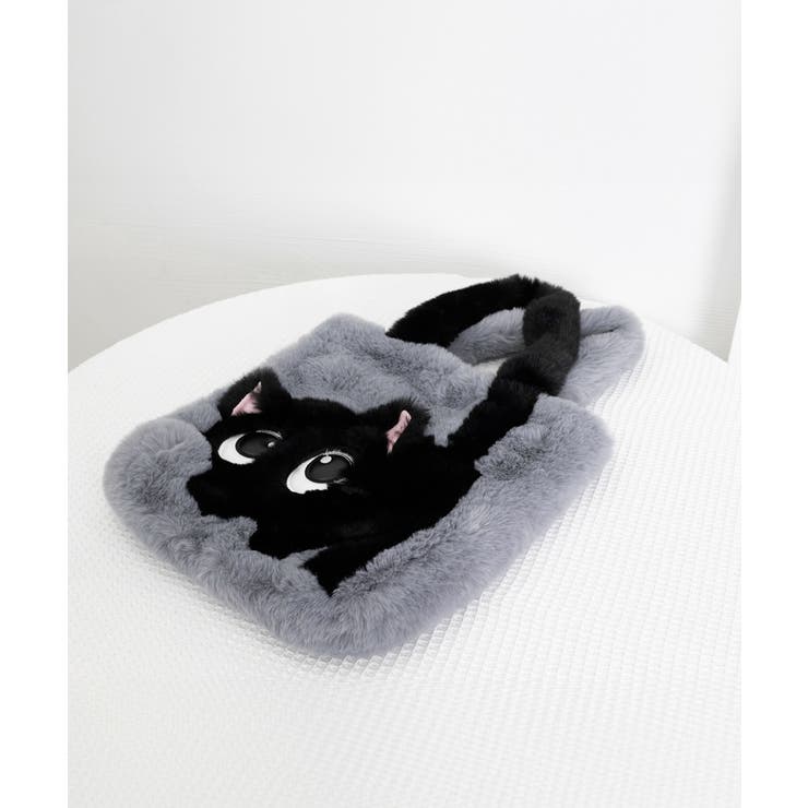 ファートートバッグ ふわふわ 猫柄鞄秋冬 | SUNSHINE CLOSET | 詳細画像20 