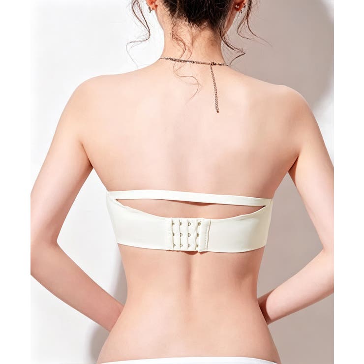 ストラップレス小胸盛れるチューブトップ 快適インナー 大人上品ズレにくいブラ | SUNSHINE CLOSET | 詳細画像9 