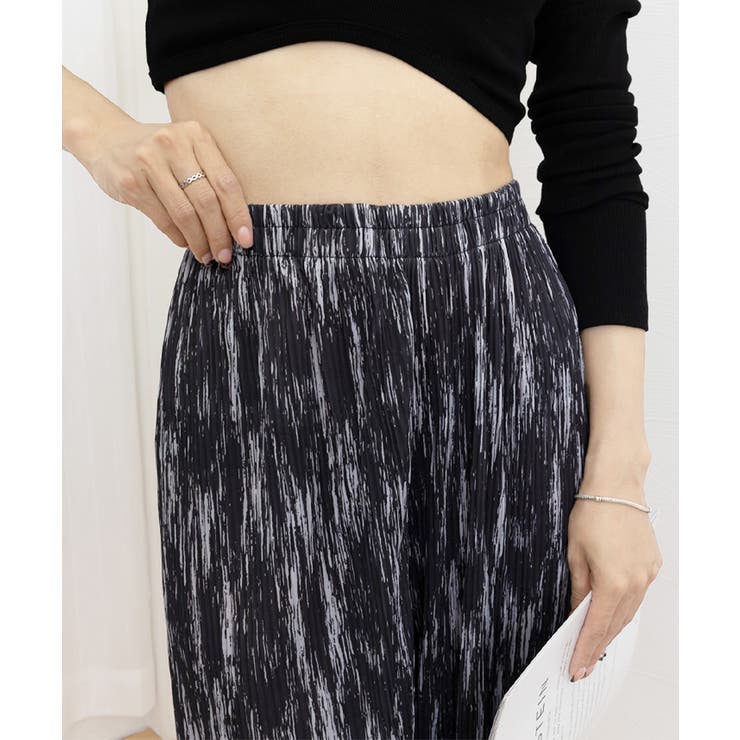 プリーツパンツ きれいめワイドパンツ春夏 | SUNSHINE CLOSET | 詳細画像18 