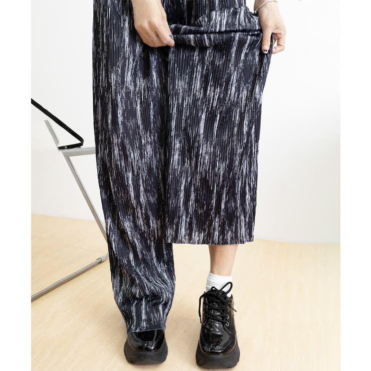 プリーツパンツ きれいめワイドパンツ春夏 | SUNSHINE CLOSET | 詳細画像19 