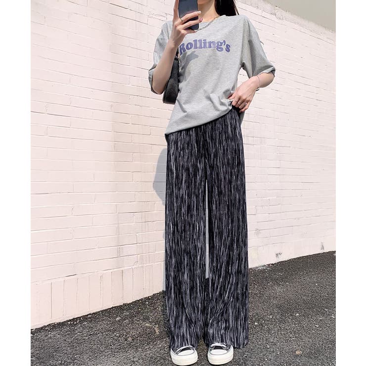 プリーツパンツ きれいめワイドパンツ春夏 | SUNSHINE CLOSET | 詳細画像2 