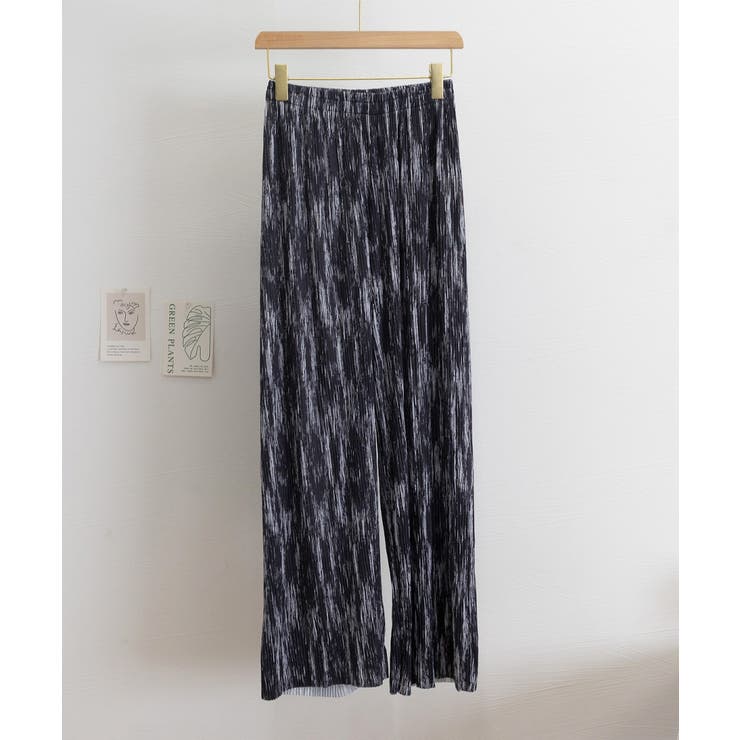 プリーツパンツ きれいめワイドパンツ春夏 | SUNSHINE CLOSET | 詳細画像21 